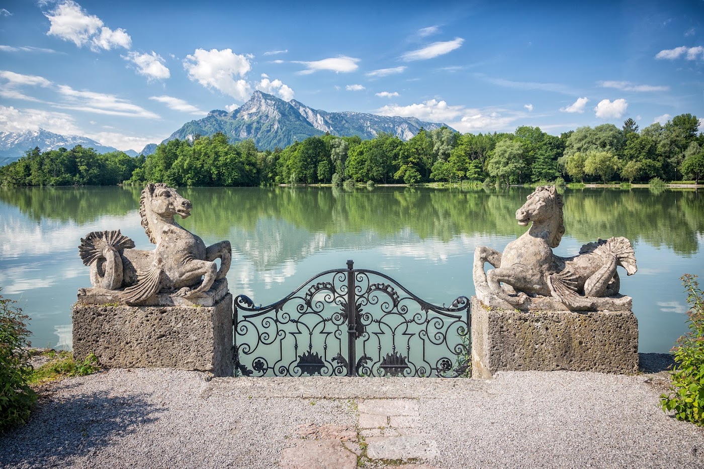 Hotel Schloss Leopoldskron, dog-friendly hotel in Salzburg